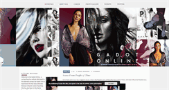 Desktop Screenshot of gal-gadot.org